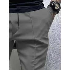 Erkeklerin Şık ve Çok Yönlü Casual Pantolon