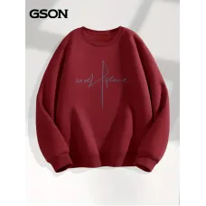 GSON Erkek Pamuk Karışımı Crew Boyunlu Sweatshirt